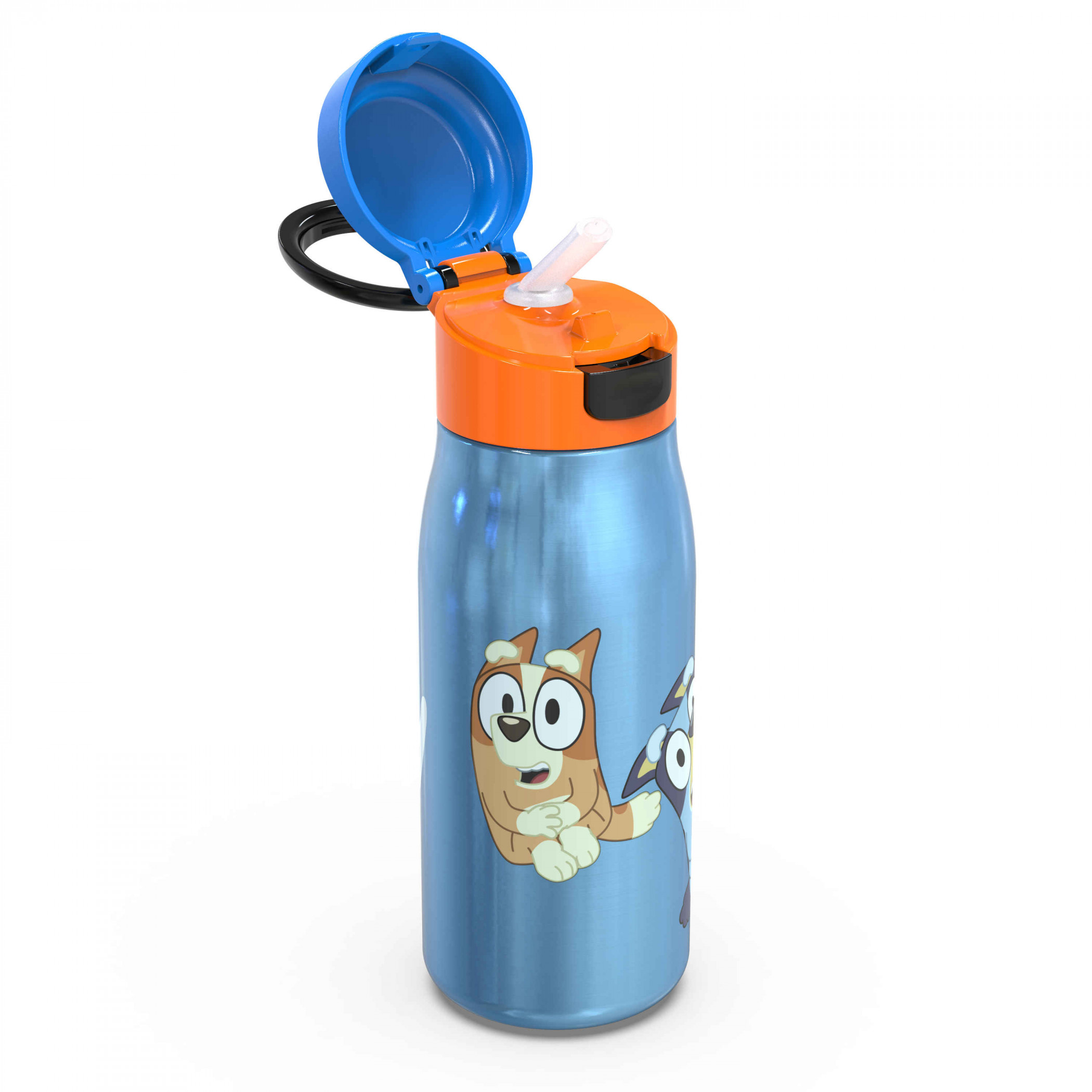 Bluey and Bingo 13.5oz Stainless Steel Double Walled Water Bottle